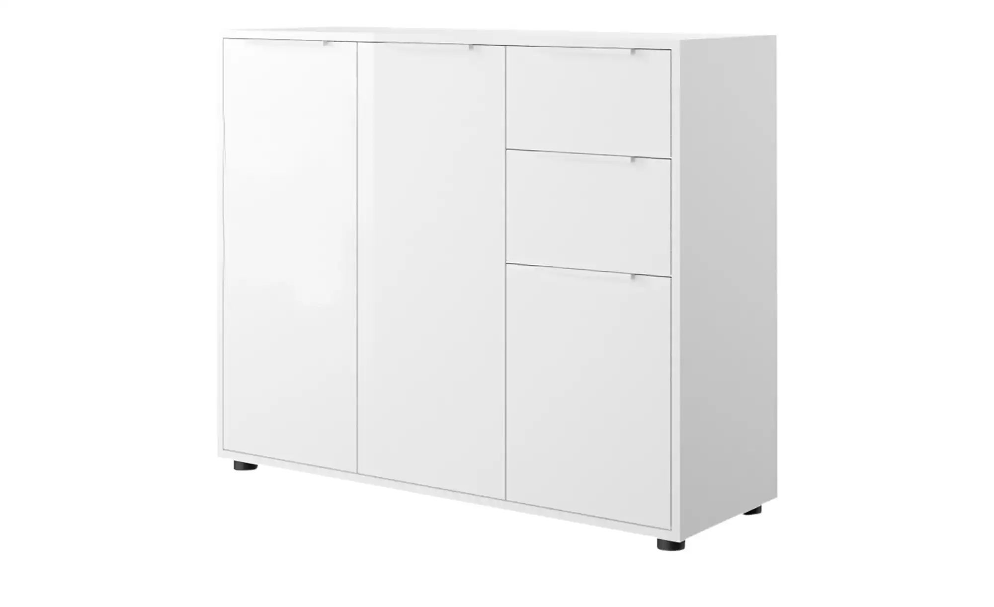 Sideboard  Esporlatu ¦ weiß ¦ Maße (cm): B: 106,2 H: 87,6 T: 35,3 Schränke günstig online kaufen