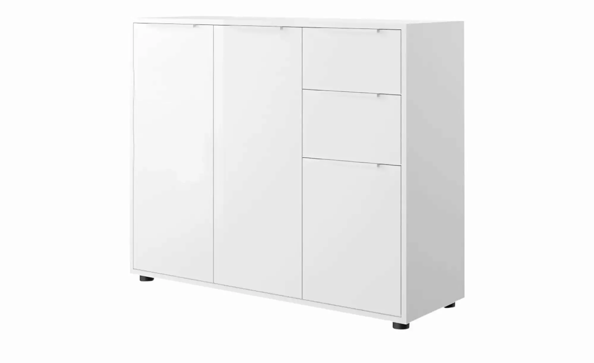 Sideboard  Esporlatu ¦ weiß ¦ Maße (cm): B: 106,2 H: 87,6 T: 35.3 Schränke günstig online kaufen