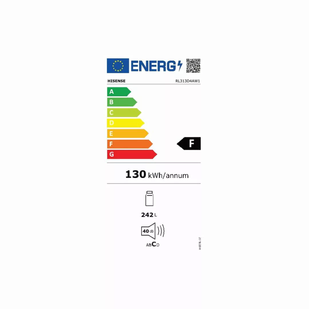 Kühlschrank Hisense Rl313d4aw1  Weiß (144 X 55 Cm) günstig online kaufen