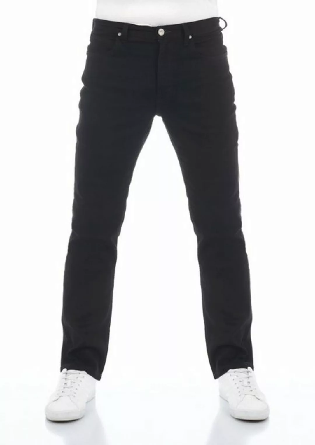 Lee Herren Jeans Brooklyn Straight - Regular Fit - Schwarz - Clean Black günstig online kaufen