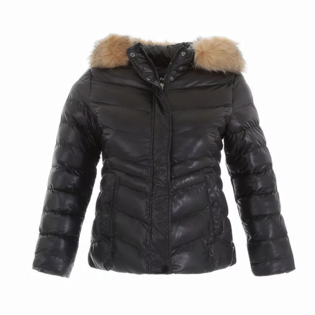 Ital-Design Winterjacke Damen Freizeit (87256648) Kapuze (abnehmbar) Gefütt günstig online kaufen