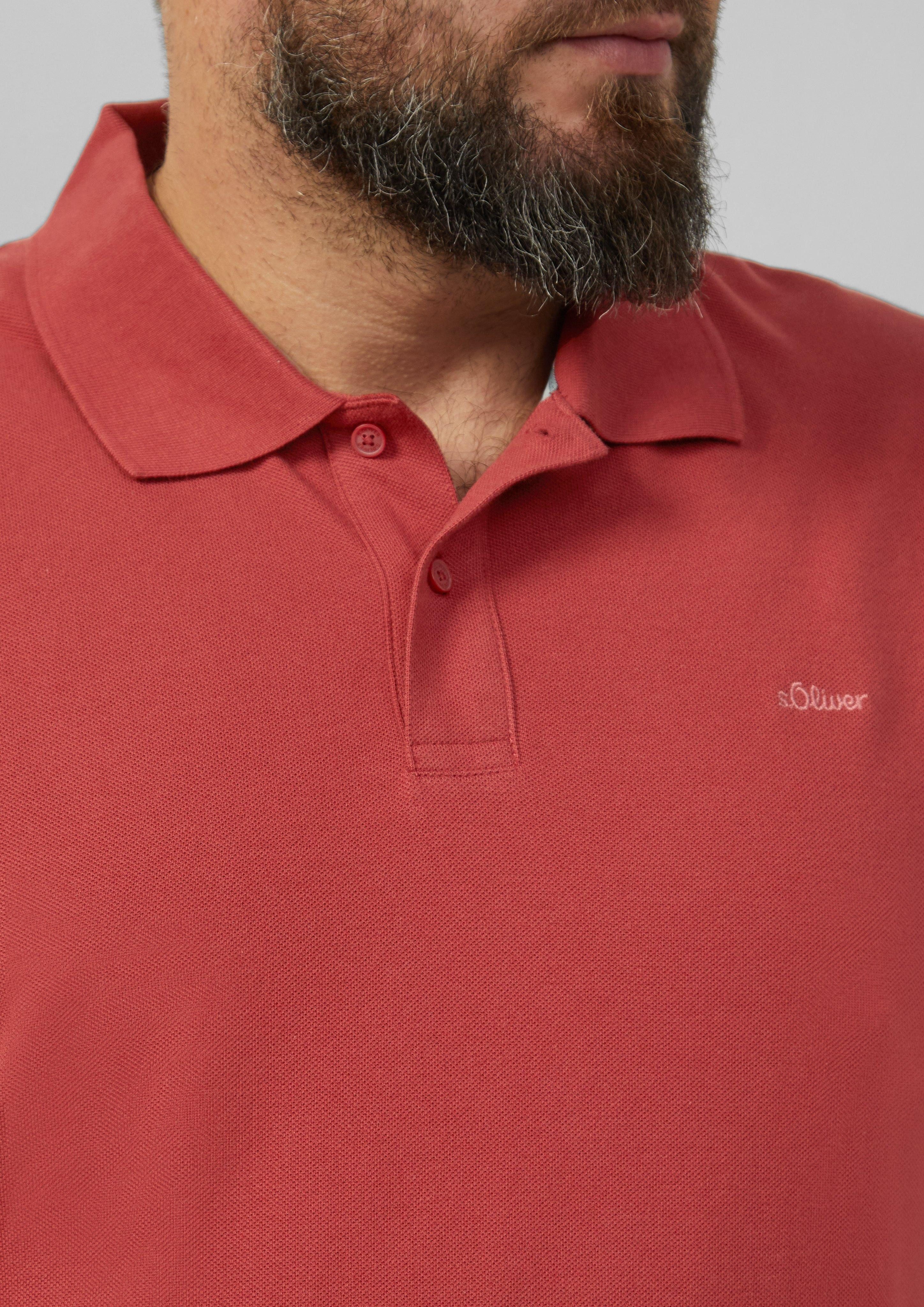 s.Oliver Poloshirt aus Baumwolle günstig online kaufen