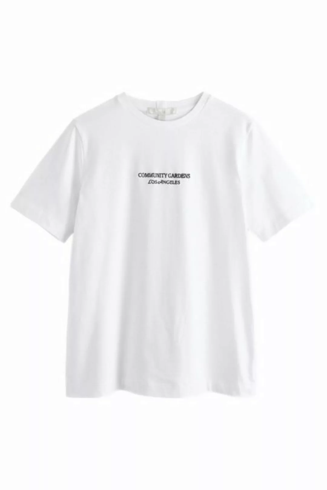 Next T-Shirt Schweres T-Shirt mit Provence-Grafik (1-tlg) günstig online kaufen