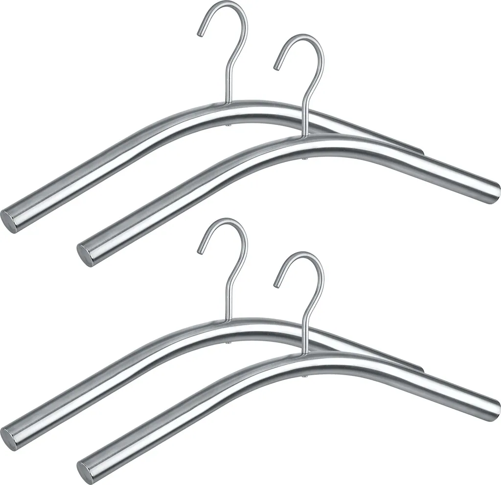 WENKO Kleiderbügel "Modell Dry", (Set, 4 tlg.), Bügel aus rostfreiem Edelst günstig online kaufen