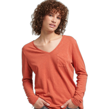 Superdry  T-Shirt T-shirt col V et manches longues femme günstig online kaufen