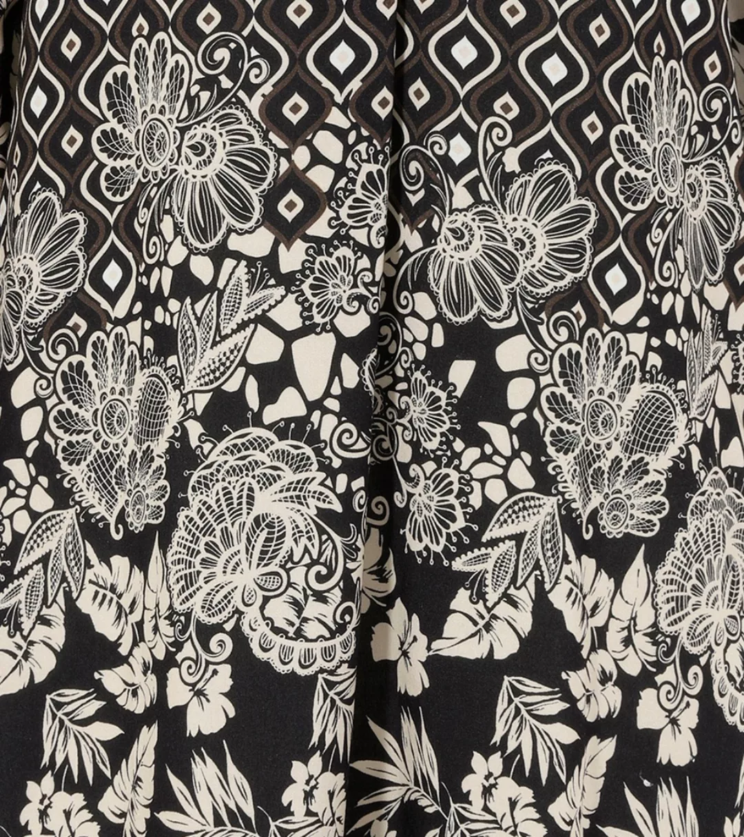 Aniston SELECTED Blusenkleid, mit Muster-Mix - NEUE KOLLEKTION günstig online kaufen