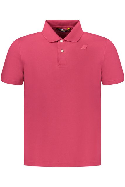 K-Way Poloshirt Herren Kurzarm-Poloshirt Rosa mit Logo & günstig online kaufen