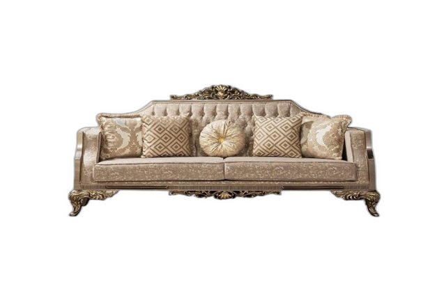 Xlmoebel 3-Sitzer Dreisitzer Sofa 3 Sitzer Barock Rokoko Couch Design Wohnz günstig online kaufen