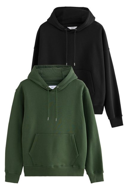 Next Kapuzenpullover Kapuzensweatshirt 2er-Pack (2-tlg) günstig online kaufen