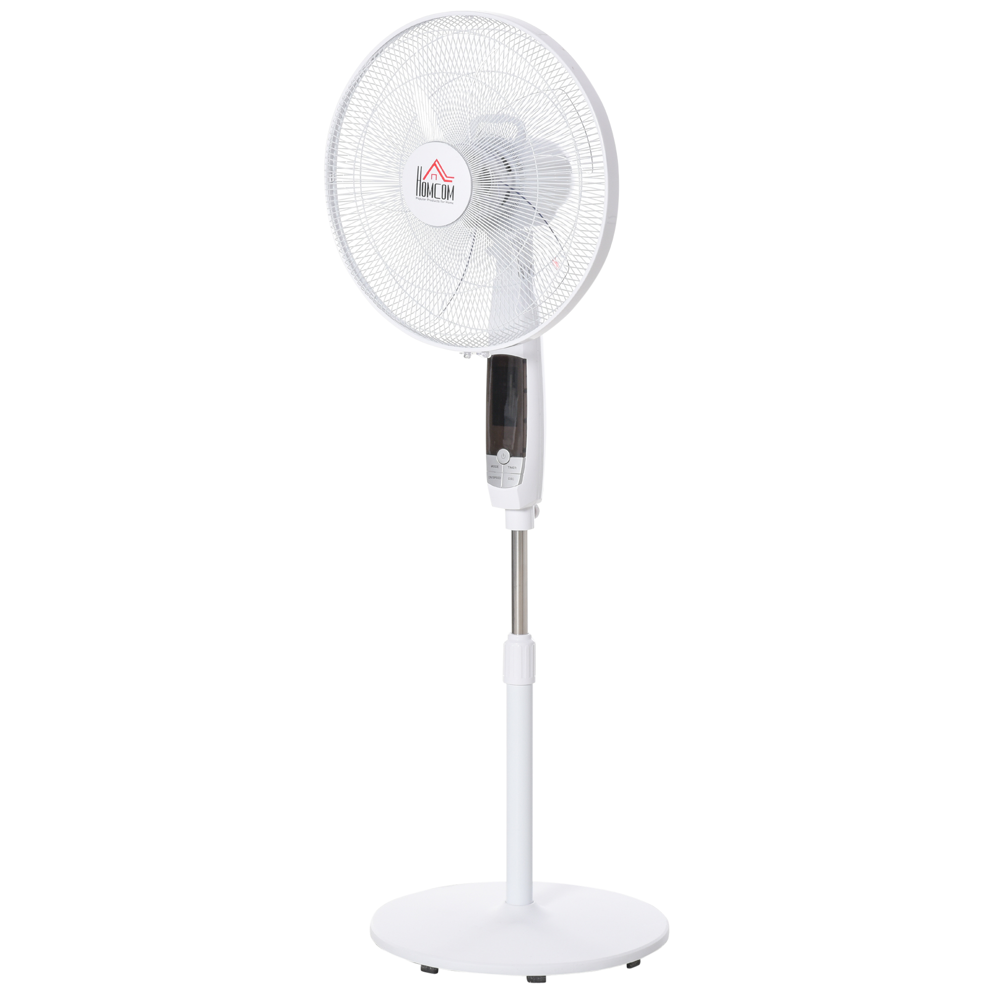 HOMCOM Standventilator 138 cm Ventilator mit 7,5h Timer Fernbedienung höhen günstig online kaufen