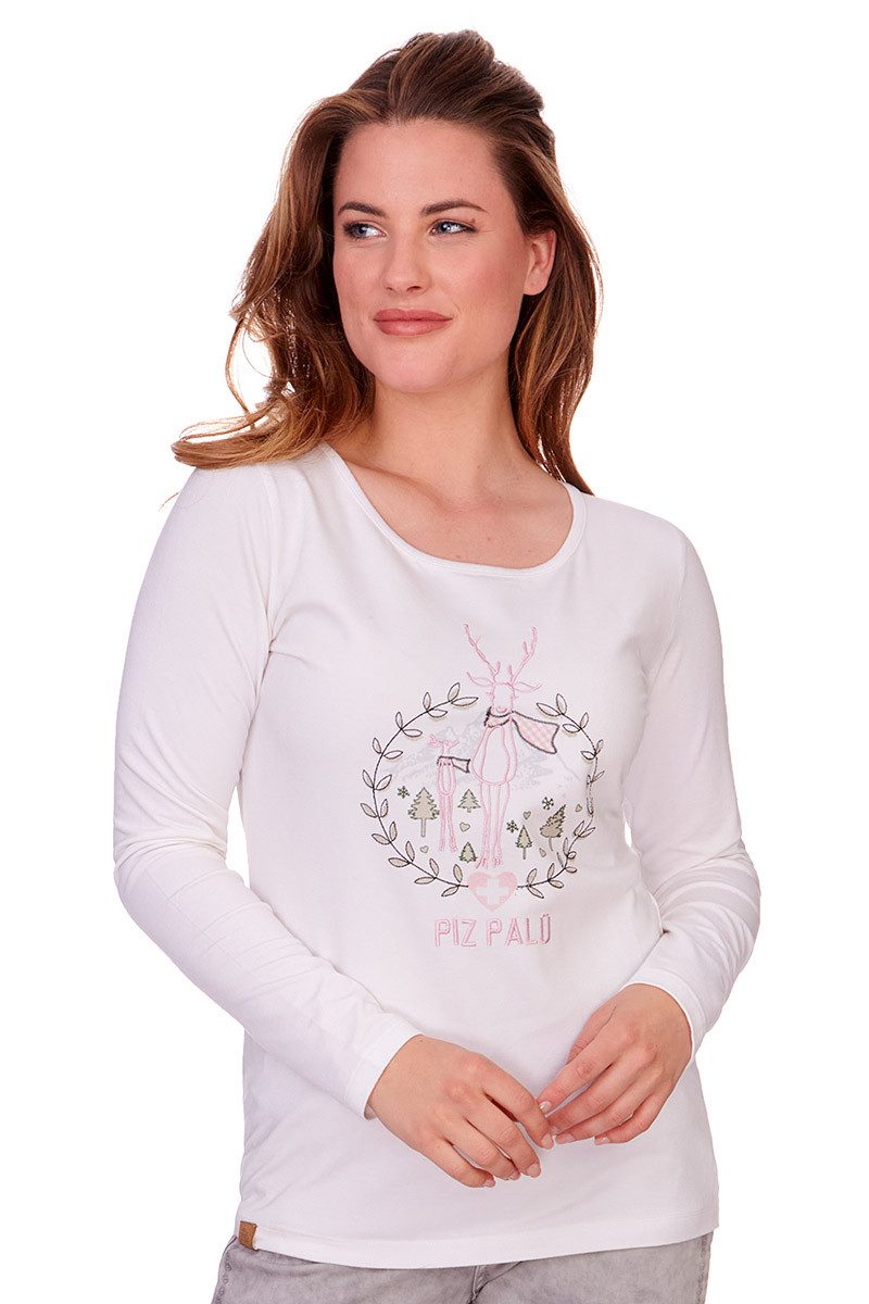 Piz Palü Trachtenshirt Longsleeve Damen - günstig online kaufen