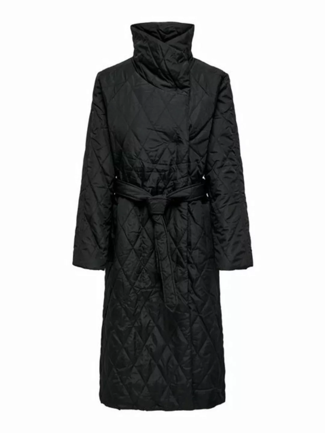 JACQUELINE de YONG Langmantel Langer Steppmantel Design Winterjacke Stehkra günstig online kaufen