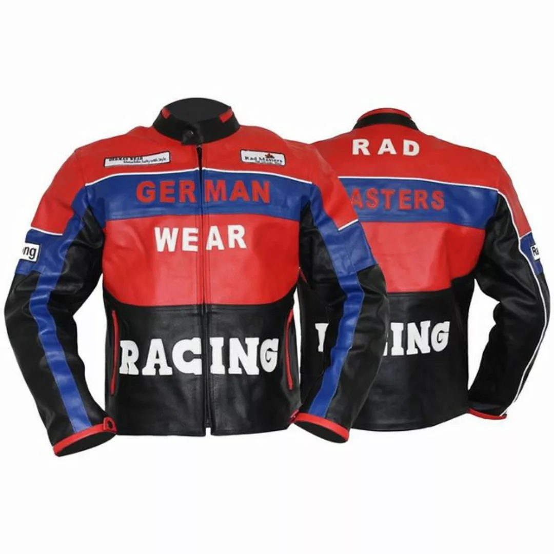 RadMasters Motorradjacke GW407J Logo Lederjacke Motorradjacke Rindsleder günstig online kaufen