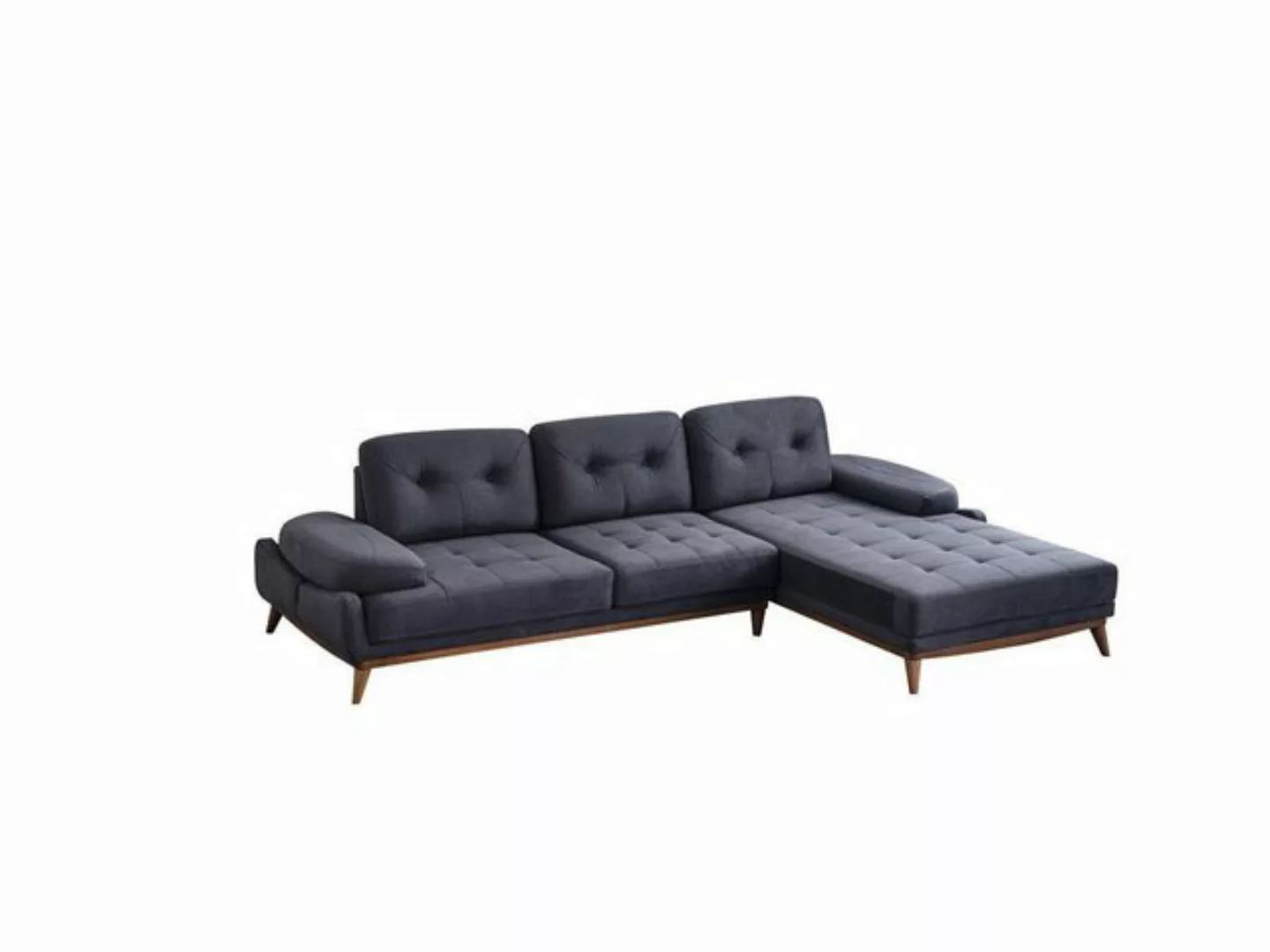 JVmoebel Ecksofa Blaues Wohnzimmer Ecksofa L-Form Couch Stilvolles Sofa Des günstig online kaufen