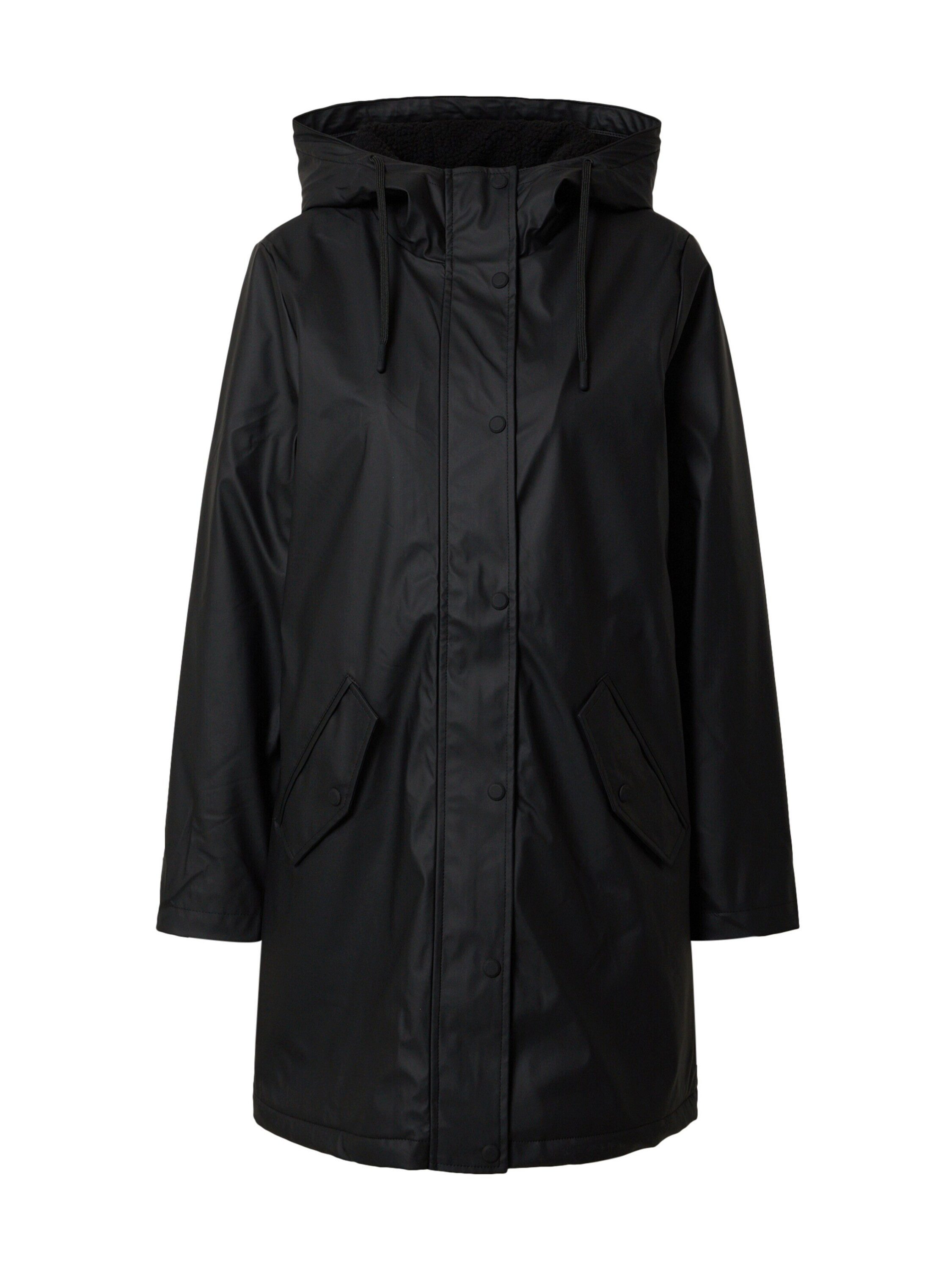 ONLY Funktionsmantel "ONLSALLY RAINCOAT OTW NOOS", mit Kapuze und Teddyplüs günstig online kaufen