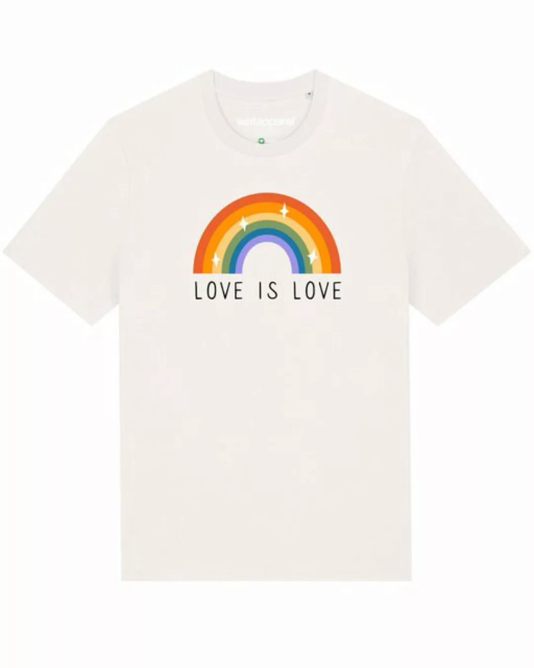 wat? Apparel Print-Shirt Love is Love (1-tlg) günstig online kaufen