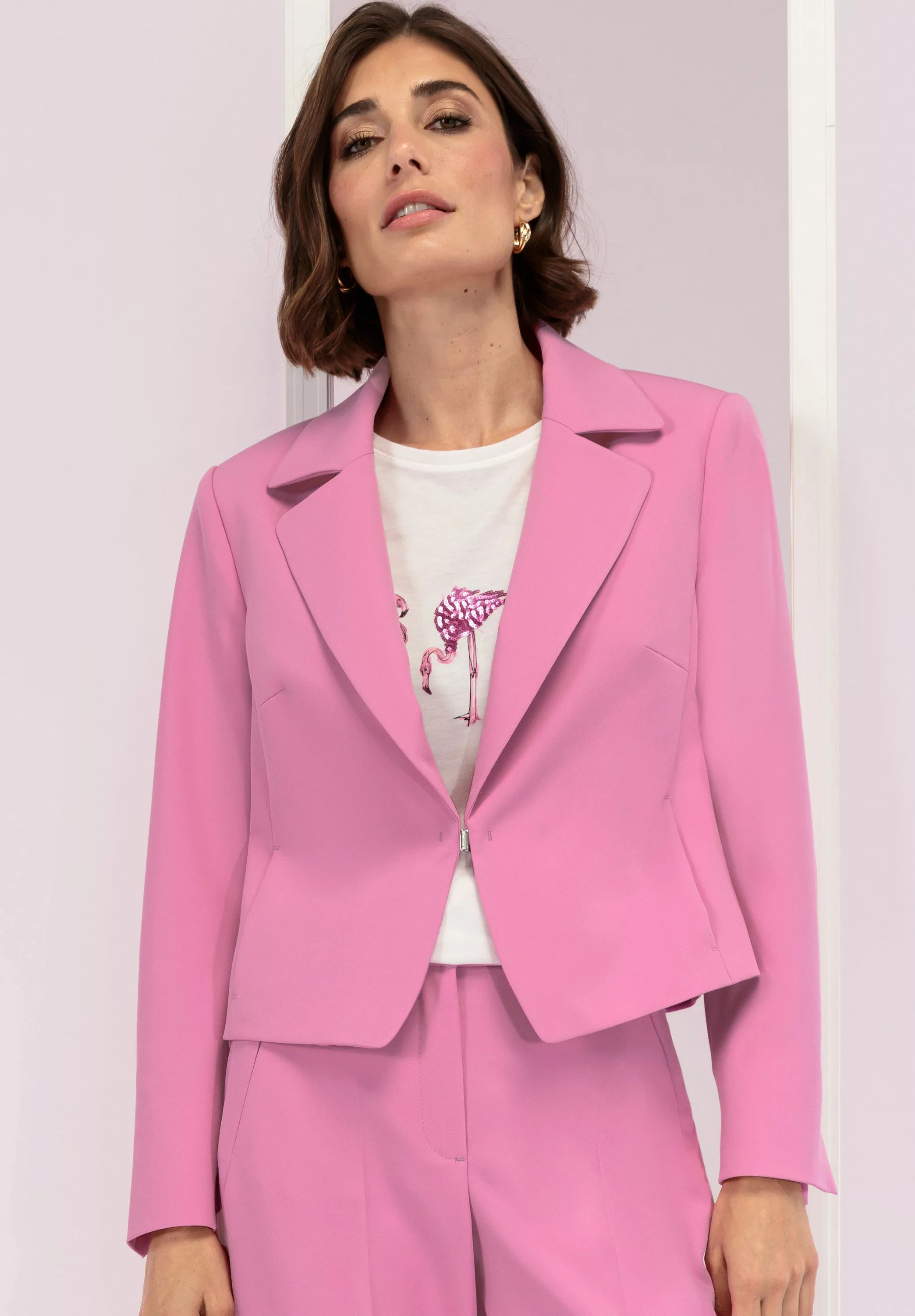 bianca Kurzblazer ELENA mit modernem Revers günstig online kaufen