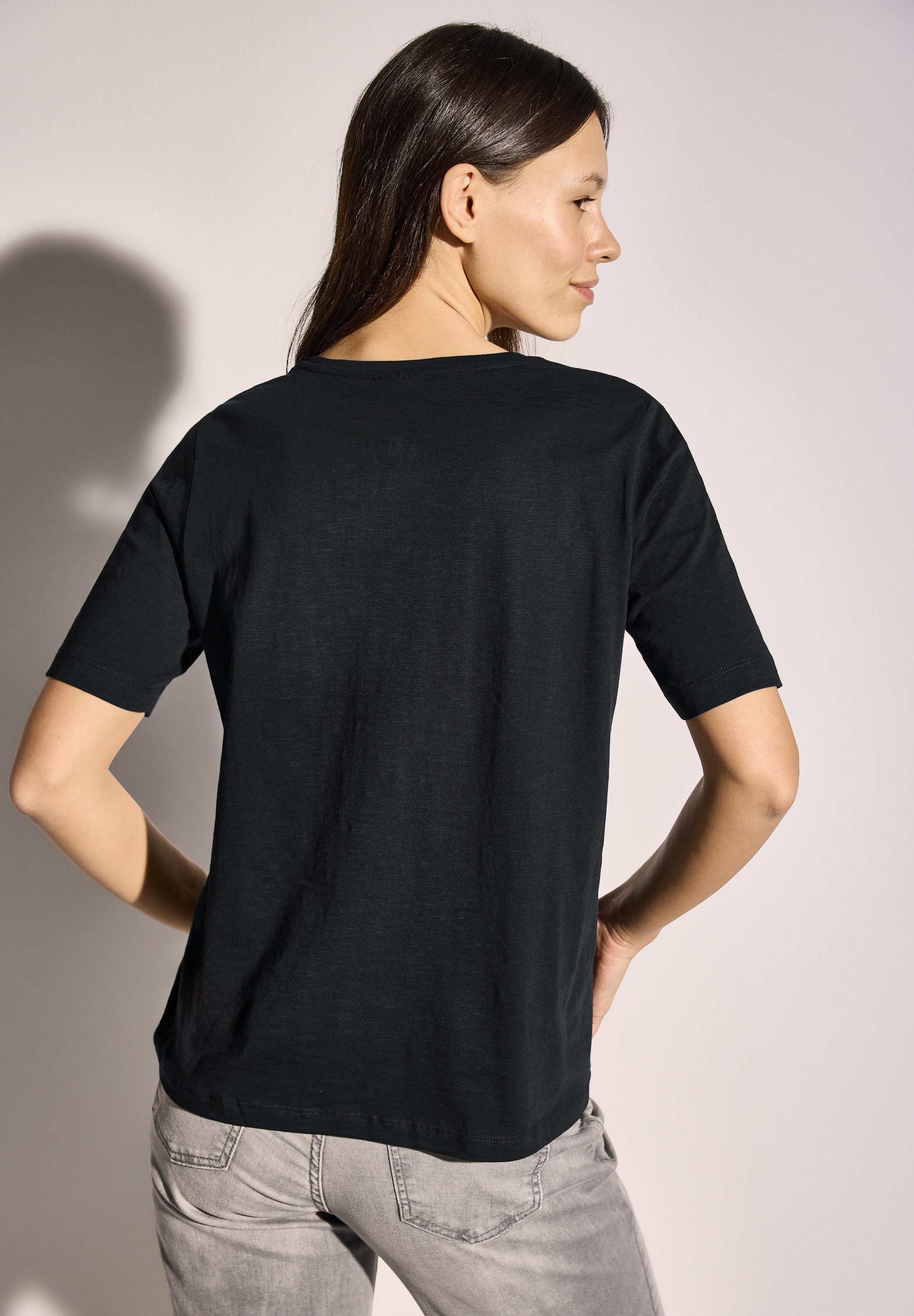 Cecil V-Shirt, mit V-Ausschnitt günstig online kaufen