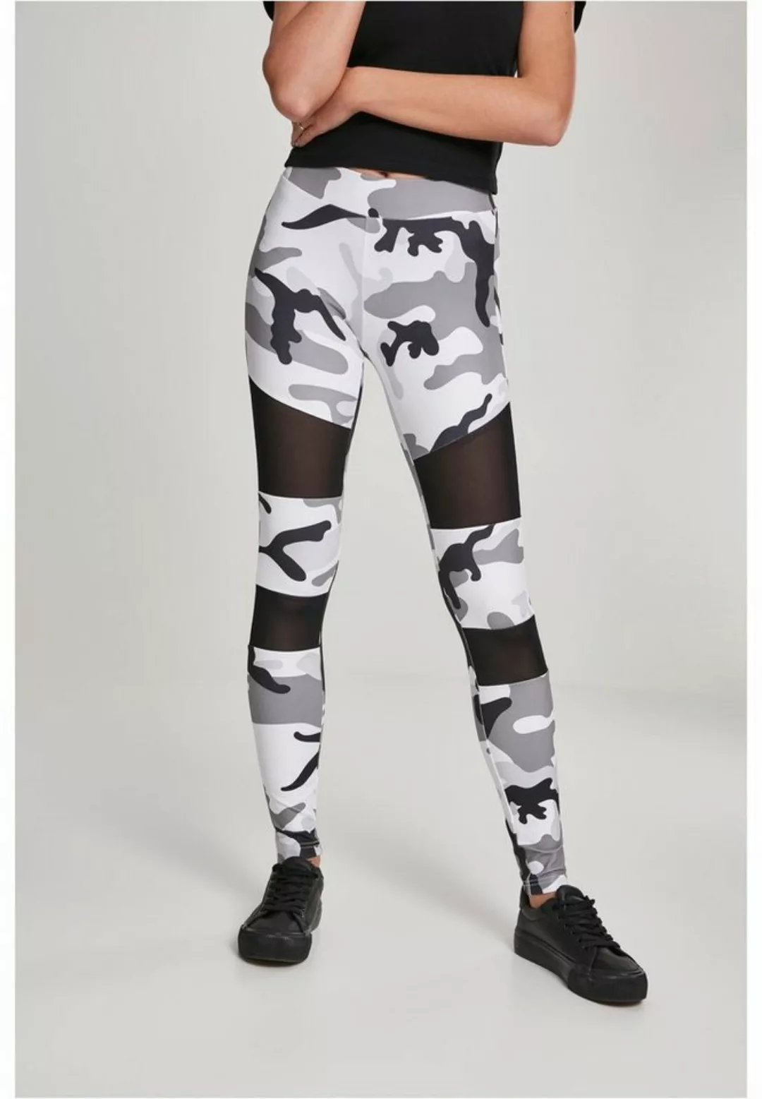 URBAN CLASSICS Leggings TB1939 - Ladies Camo Tech Mesh Leggings snowcamo XS günstig online kaufen