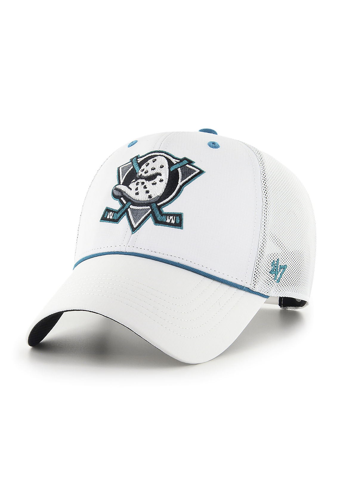 47 Brand Mesh Pop Trucker Cap ANAHEIM DUCKS H-BRPOP25BBP-WH Weiß günstig online kaufen