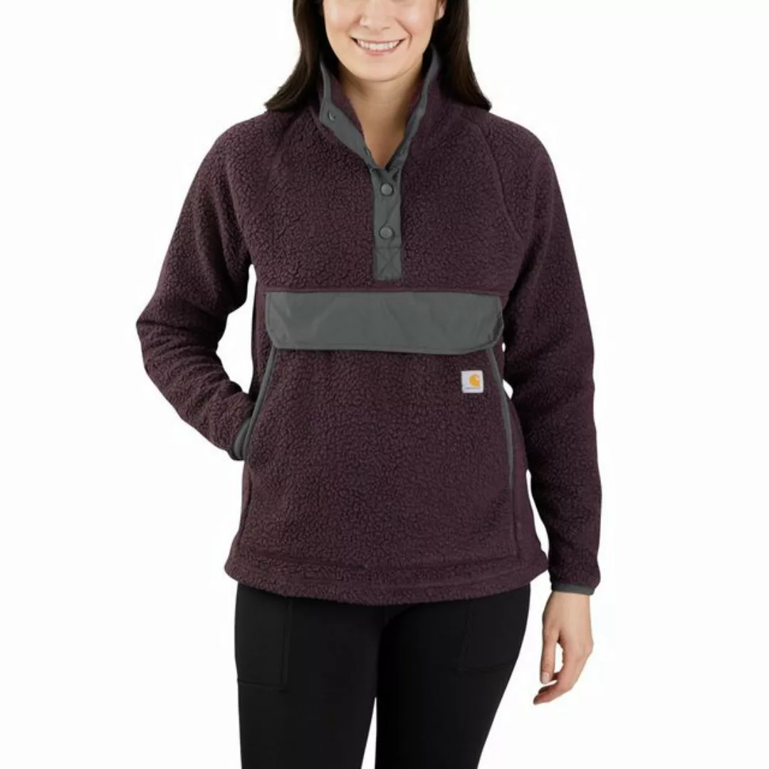 Carhartt Fleecepullover Carhartt Damen Fleecepullover Relaxed Fit Fleece Pu günstig online kaufen