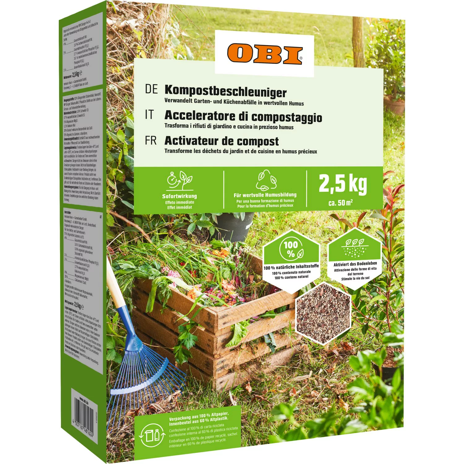 GROW by OBI Kompostbeschleuniger, 2,5 kg günstig online kaufen