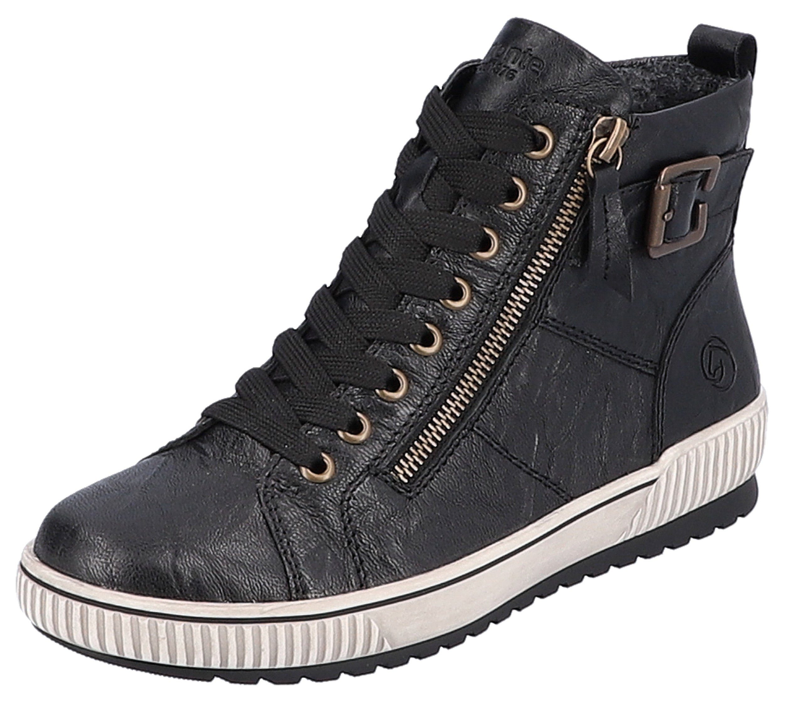 Remonte Plateausneaker, Freizeitschuh, High-Top-Sneaker, Schnürer mit günstig online kaufen