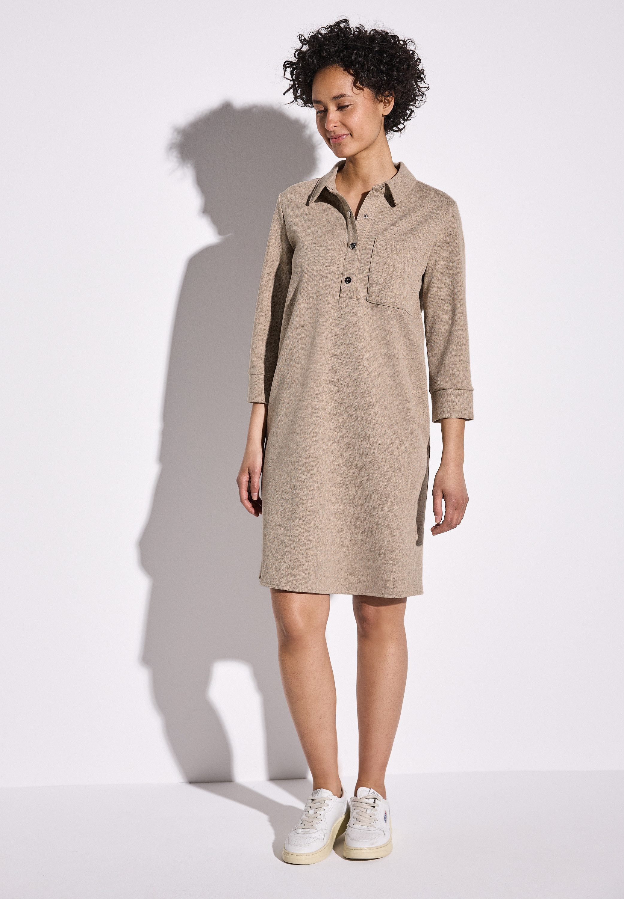 STREET ONE Blusenkleid, knielang günstig online kaufen