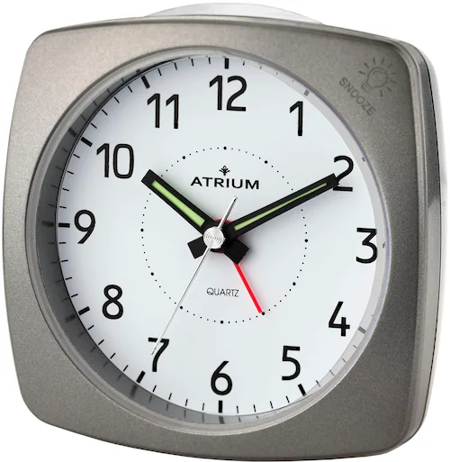 Atrium Quarzwecker »A251-4«, Wecker, Schlafzimmer, schleichende Sekunde, Sn günstig online kaufen
