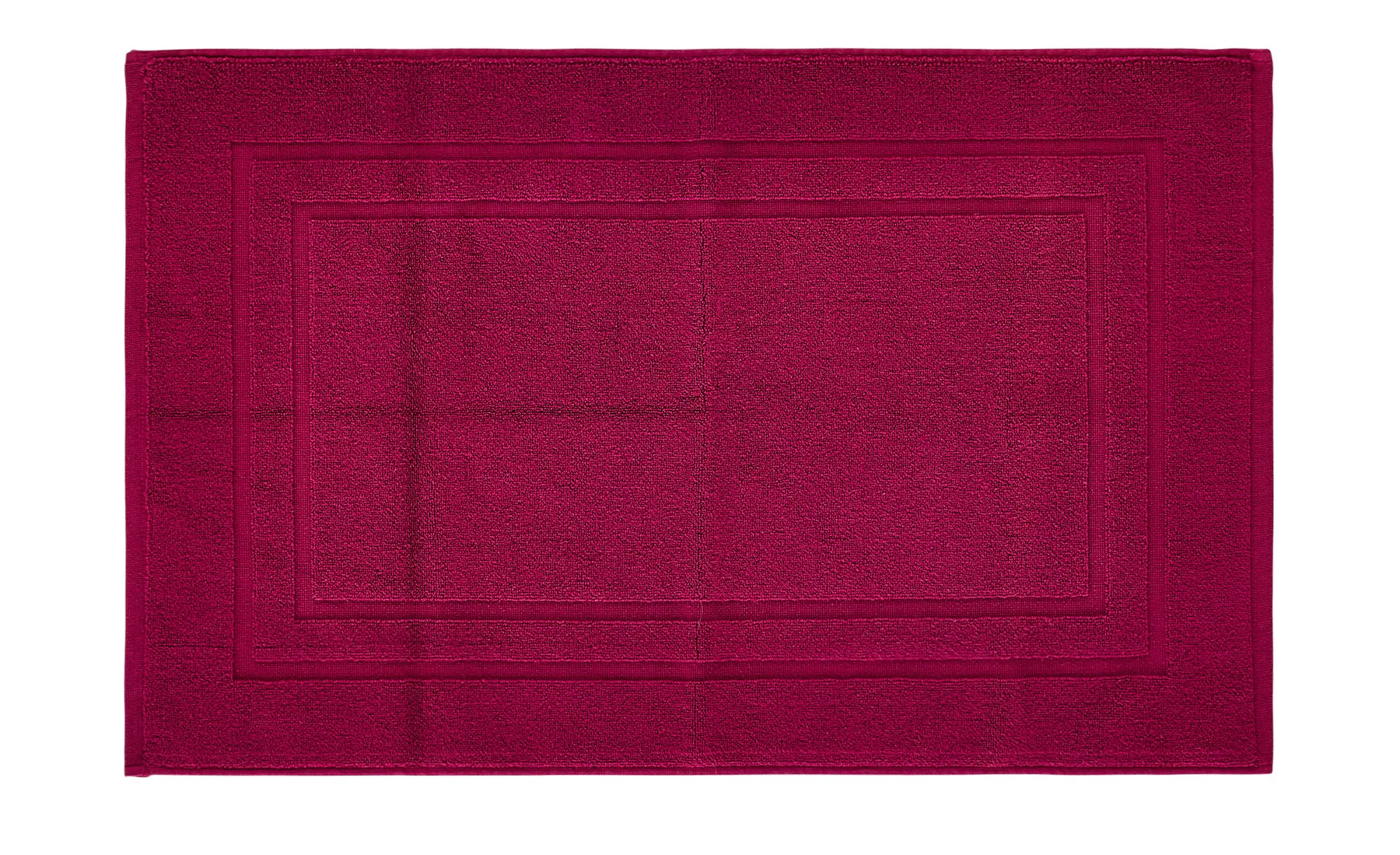 HOME STORY Badvorleger  Lifestyle - lila/violett - 100 % Baumwolle - 50 cm günstig online kaufen