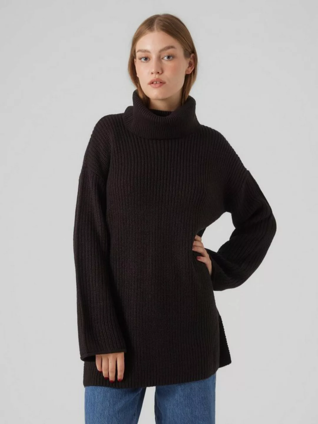 Vero Moda Rollkragenpullover VMSAYLA LS OVERSIZE COWLNK PULLOVER BOO günstig online kaufen