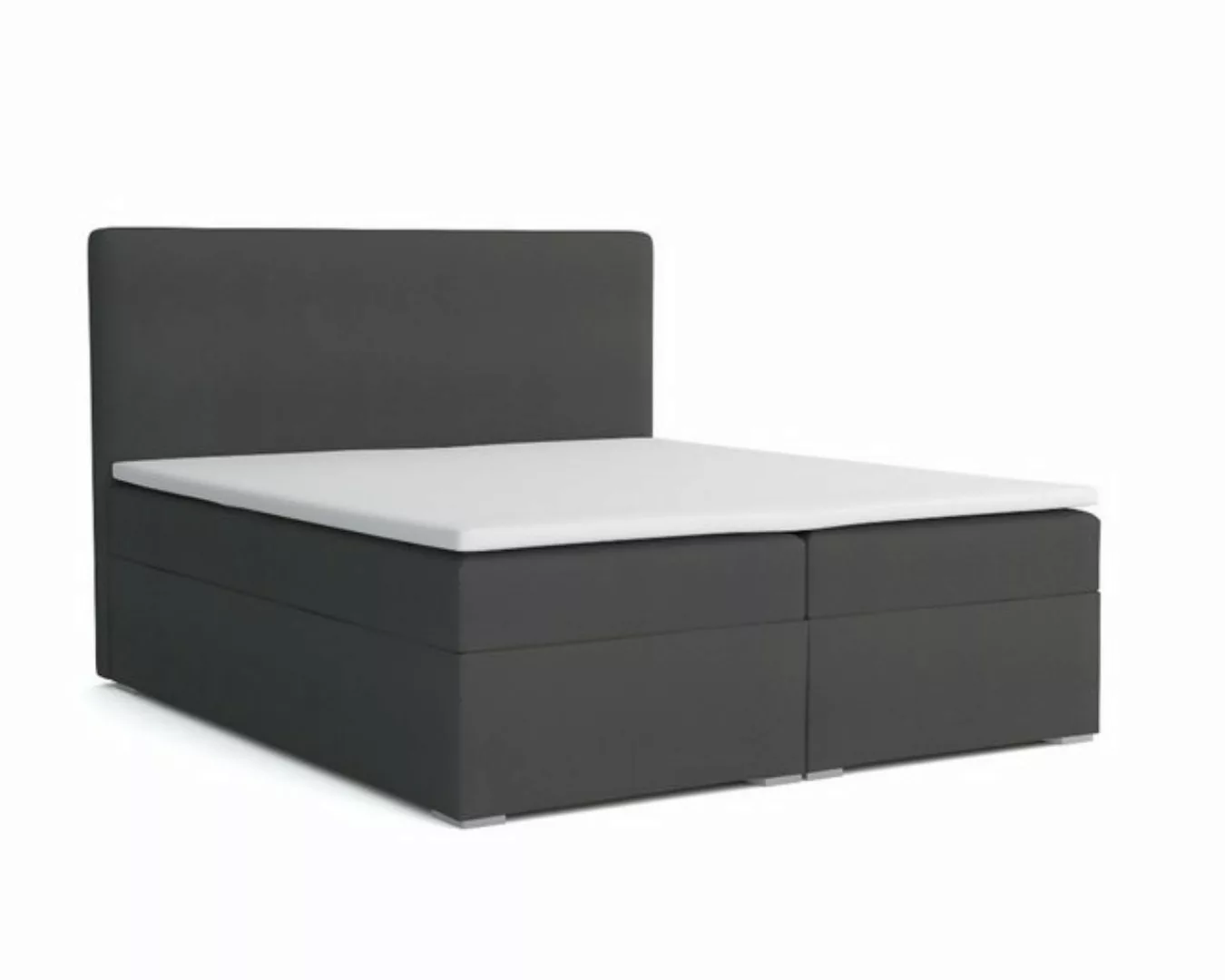 Deine Möbel 24 Boxspringbett Polsterbett Komplettbett Hotelbett BASIC (Eheb günstig online kaufen