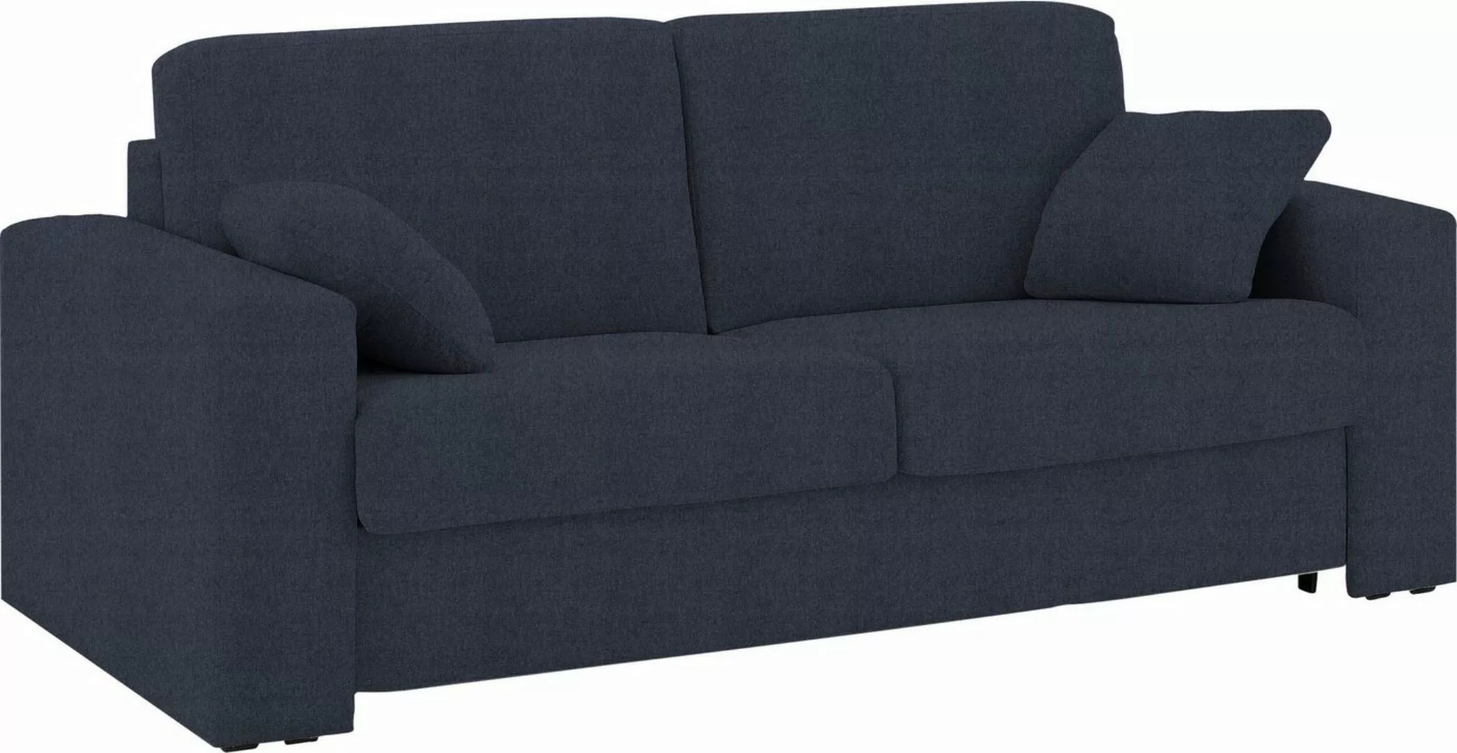 Home affaire Schlafsofa Roma Matratzenhöhe 14 cm, Dauerschlaffunktion, mit günstig online kaufen