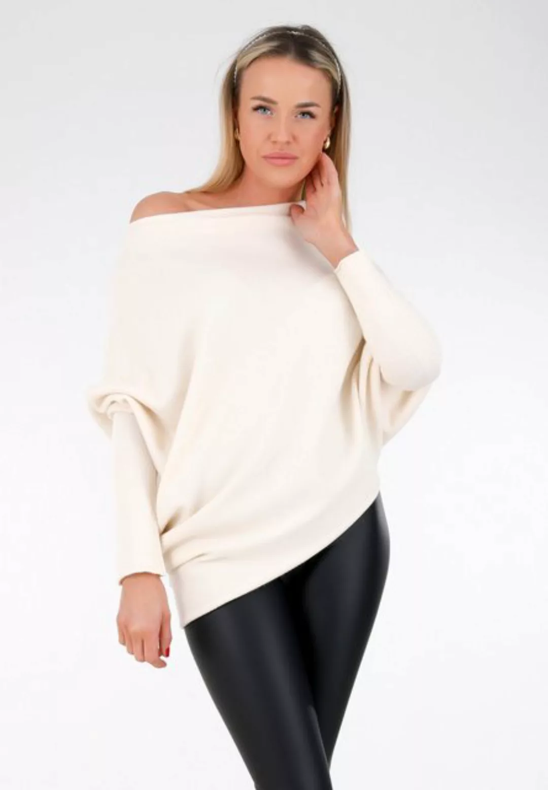 YC Fashion & Style Strickpullover "Casual Chic: Asymmetrischer Pullover" Ba günstig online kaufen