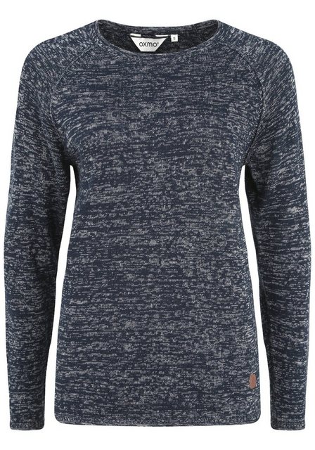 OXMO Strickpullover OXDaniela Oversize-Pullover in Loch-Strick Optik günstig online kaufen