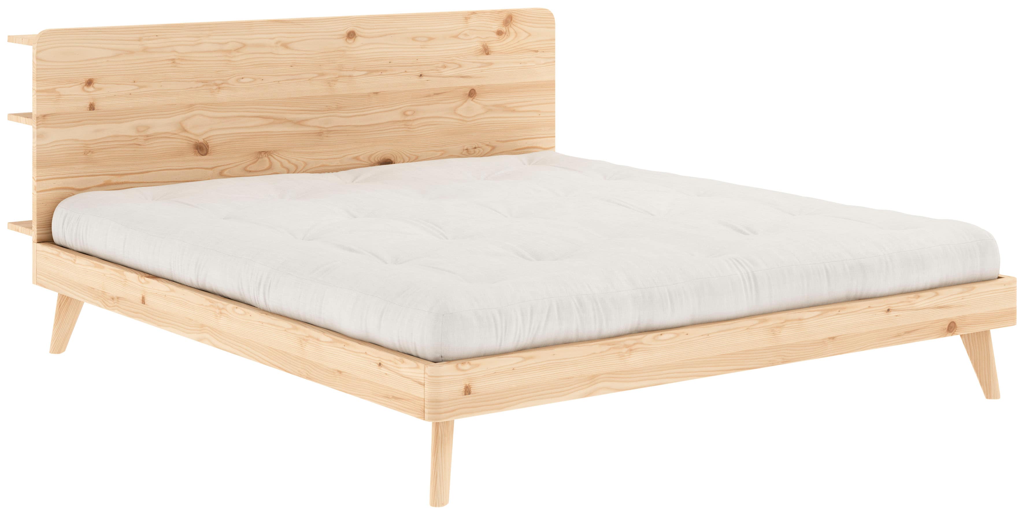 Karup Design Bettgestell "RETREAT BED", aus Kiefer massiv mit Lattenrost, K günstig online kaufen