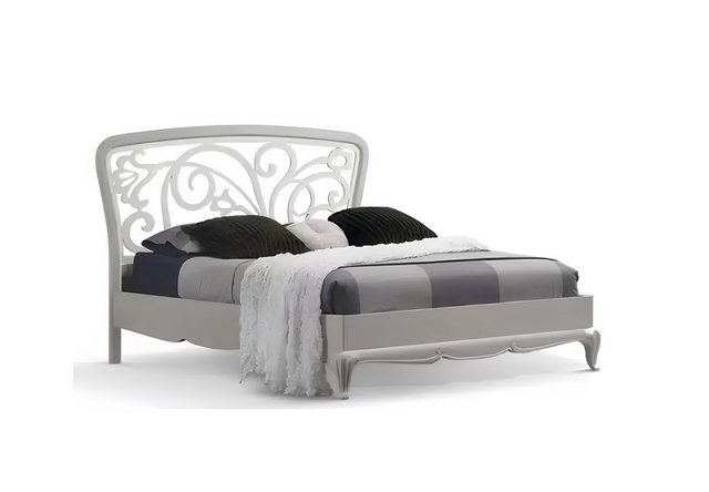 Xlmoebel Bett Neue Luxusmöbel-Designs in Grau für Schlafzimmer aus Italien günstig online kaufen