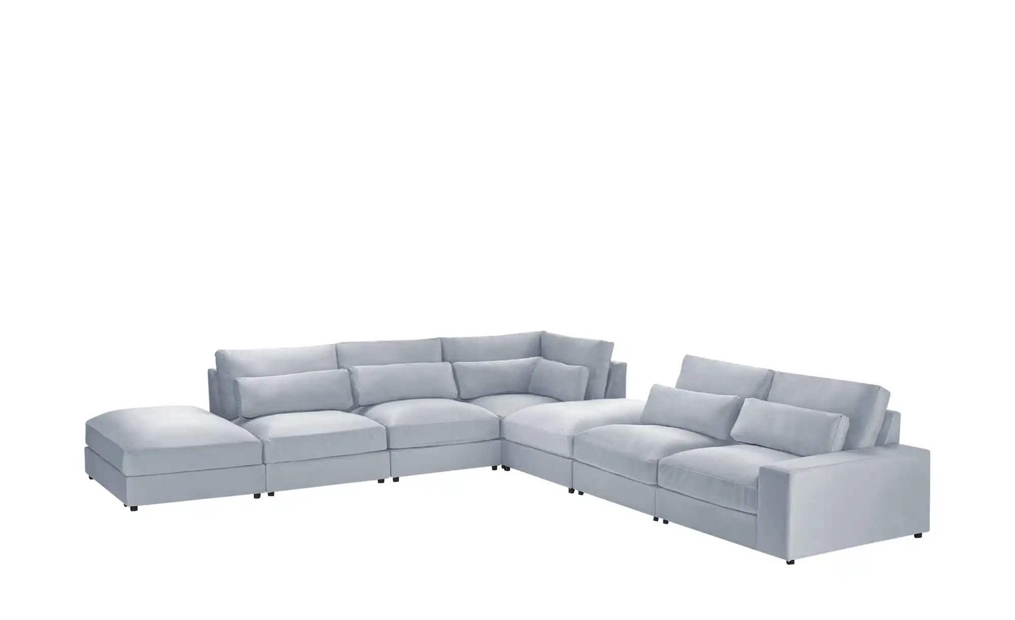 Ecksofa  Branna ¦ grau ¦ Maße (cm): B: 412 H: 88 T: 386 Polstermöbel > Sofa günstig online kaufen