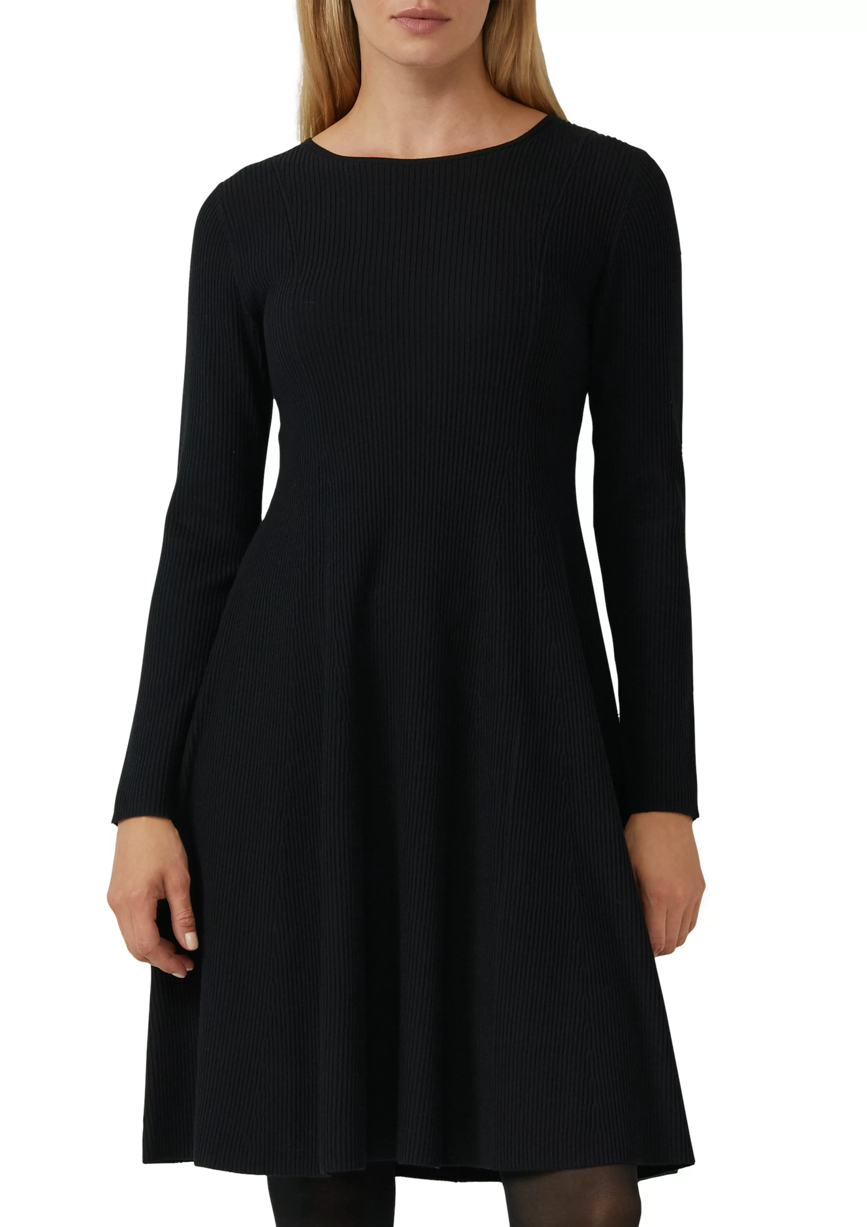 s.Oliver BLACK LABEL Strickkleid, mit Ajour-Detail günstig online kaufen