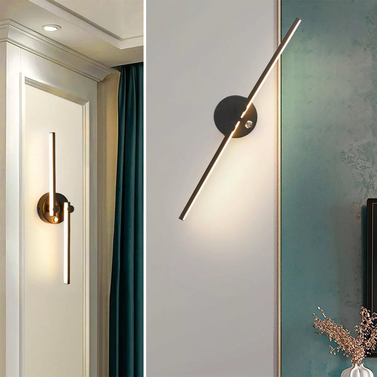 oyajia Wandleuchte Aluminium LED Wandleuchte,12W Wandlampe günstig online kaufen