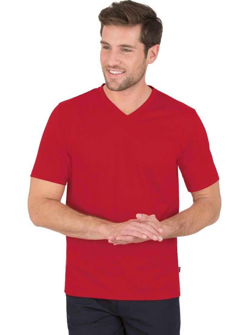 Trigema T-Shirt "TRIGEMA V-Shirt DELUXE Baumwolle", (1 tlg.) günstig online kaufen