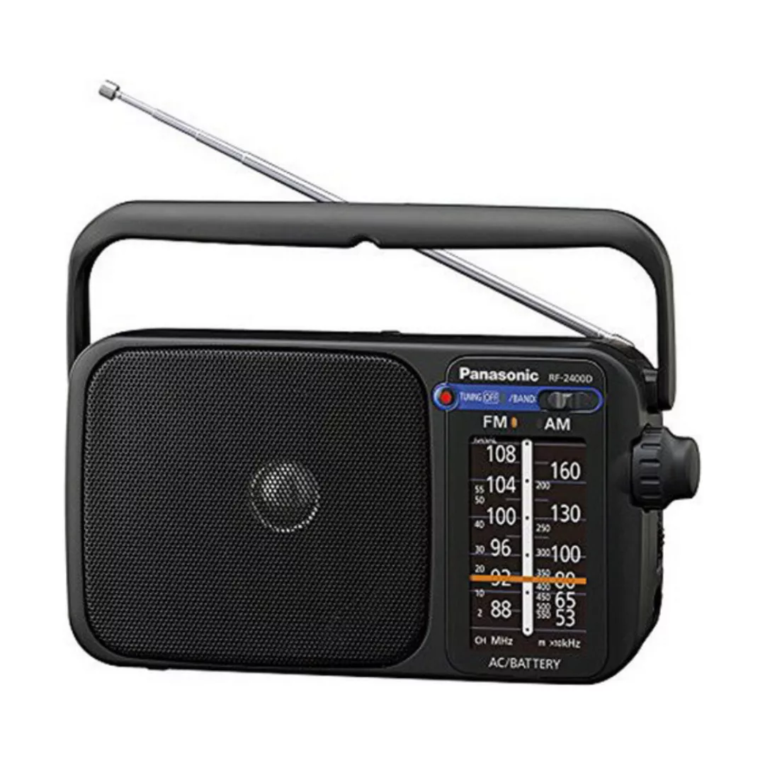 Tragbares Radio Panasonic Corp. Rf2400degk Schwarz günstig online kaufen