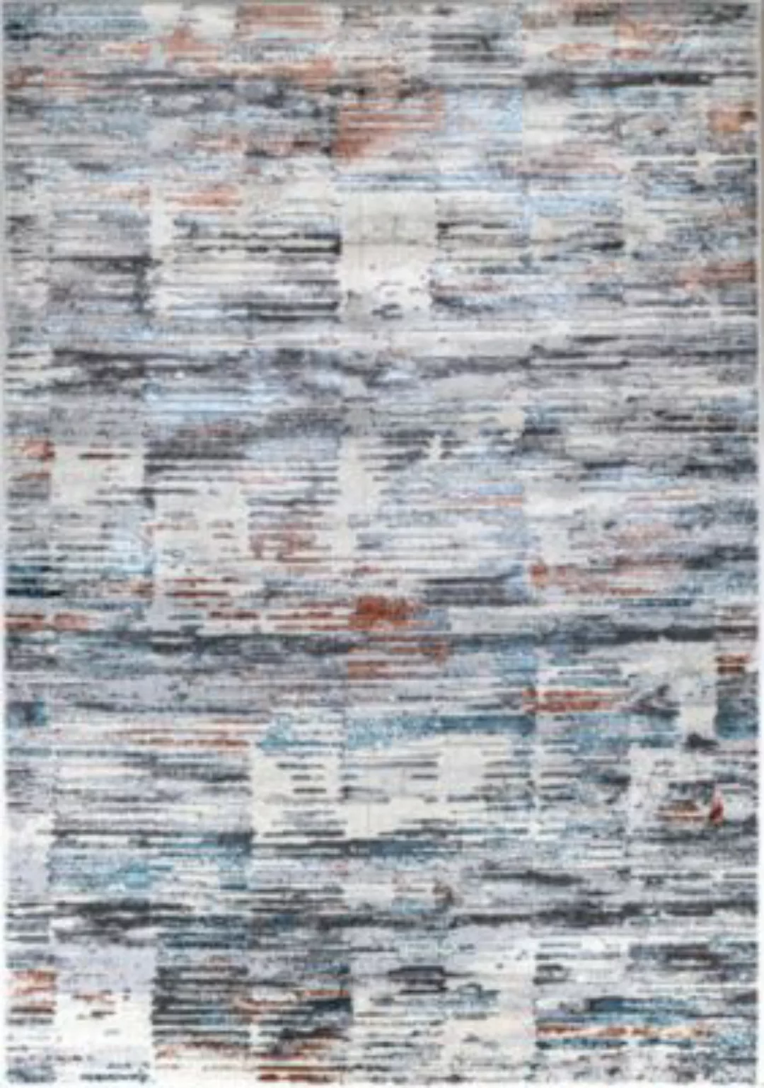 Carpetilla Designteppich Harmony Kurzflor Abstrakt grau Gr. 120 x 170 günstig online kaufen