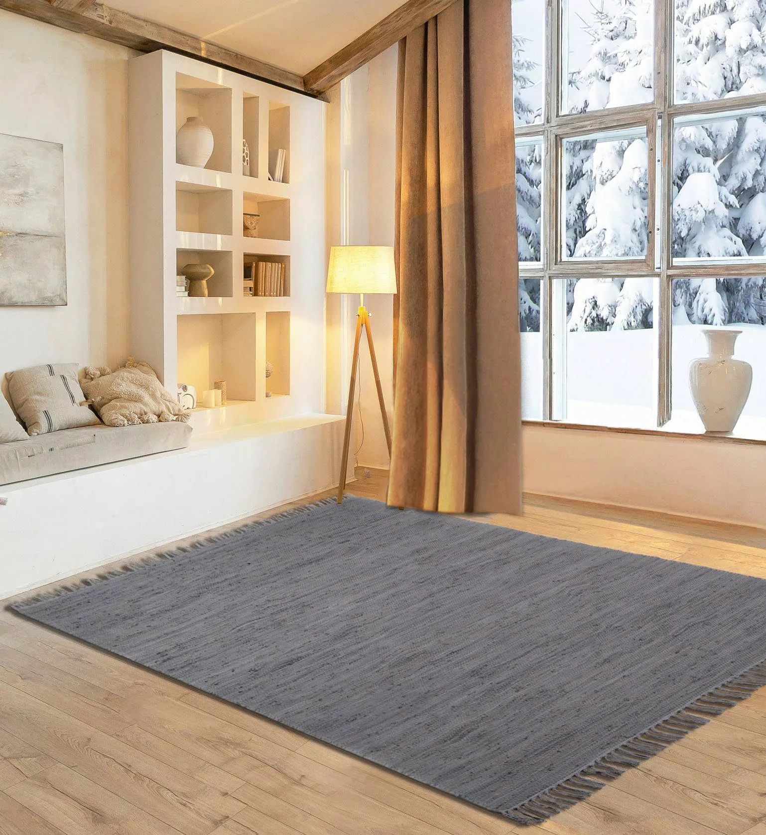 my home Teppich Gastines, rechteckig, Höhe: günstig online kaufen