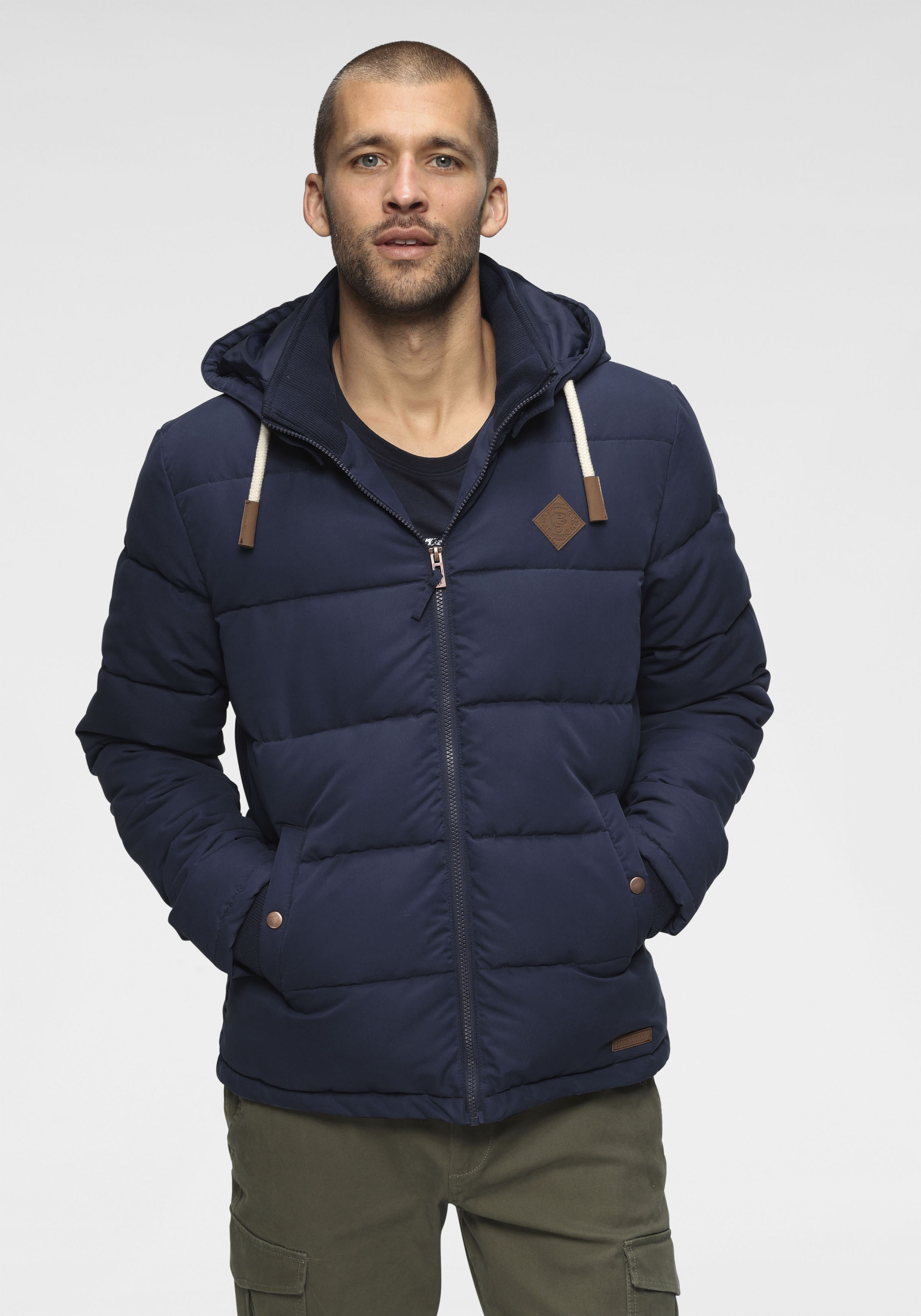 Bruno Banani Steppjacke, mit Kapuze, mit abtrennbarer Kapuze günstig online kaufen