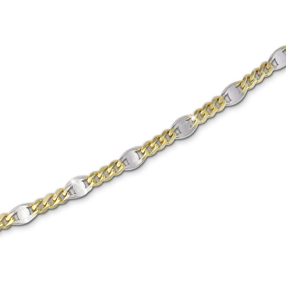 GoldDream Goldkette GoldDream Plättchen Halskette Damen günstig online kaufen
