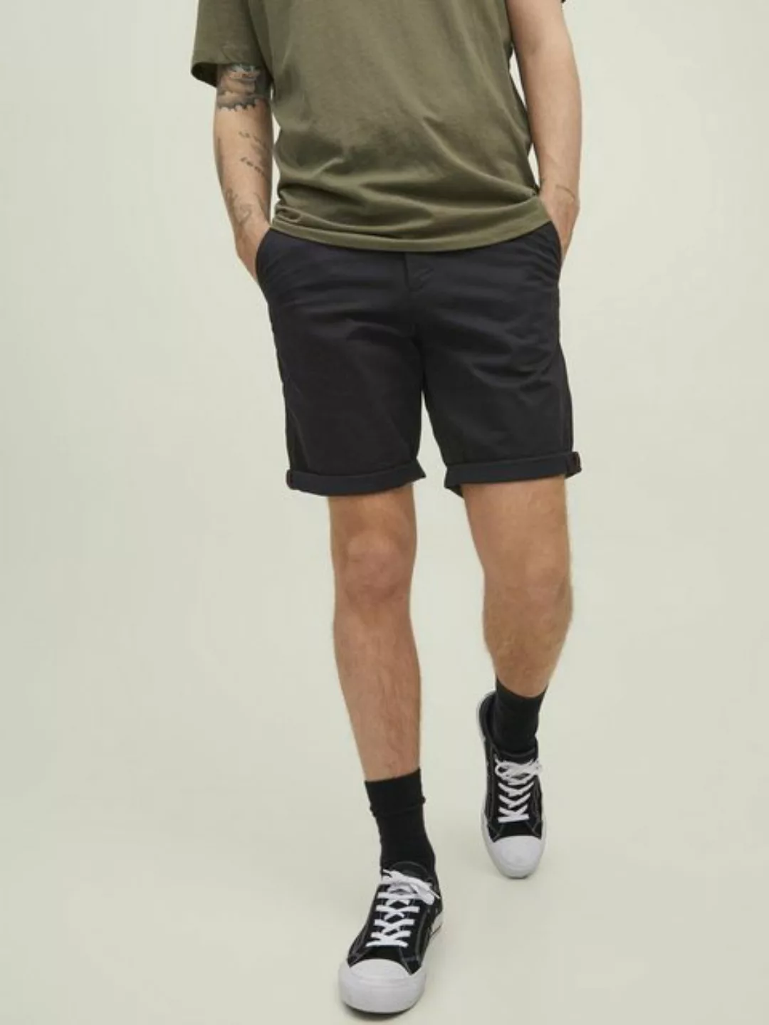 Jack & Jones Herren Chino Short JJIBOWIE JJSHORTS SOLID günstig online kaufen