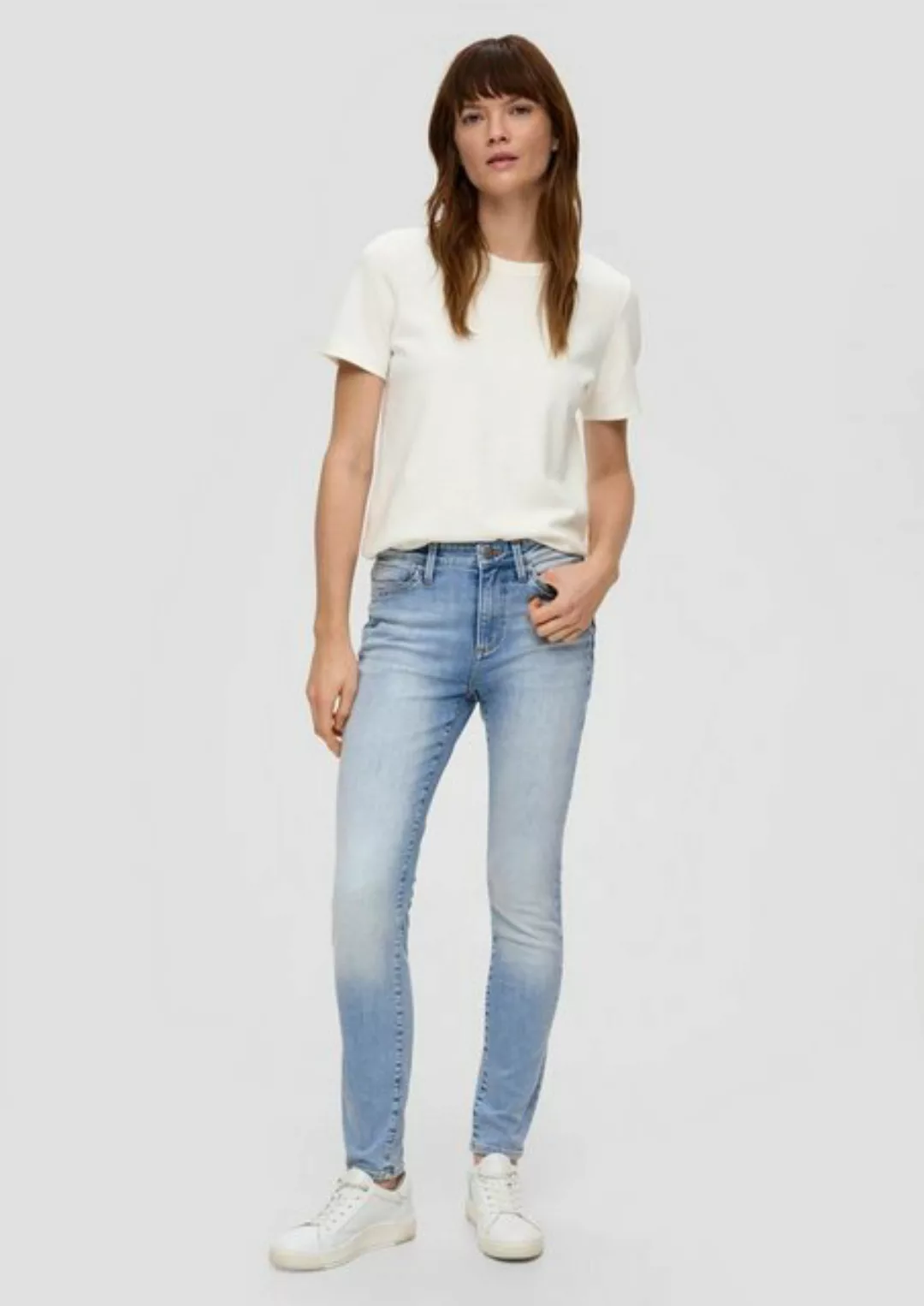 s.Oliver 5-Pocket-Jeans Jeans Izabell / Skinny Fit / Mid Rise / Skinny Leg günstig online kaufen