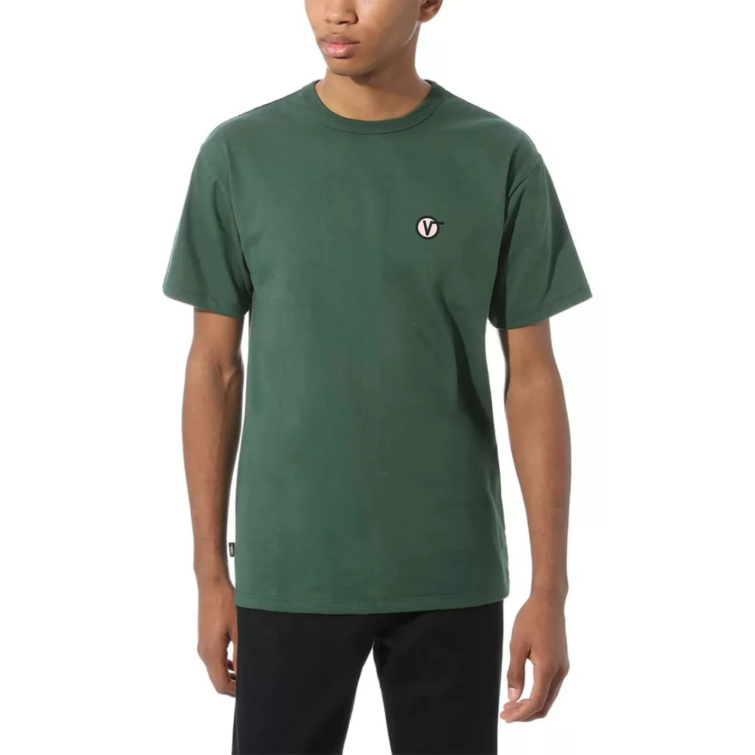 Vans Off The Wall Classic Circle V Kurzärmeliges T-shirt S Pine Needle günstig online kaufen