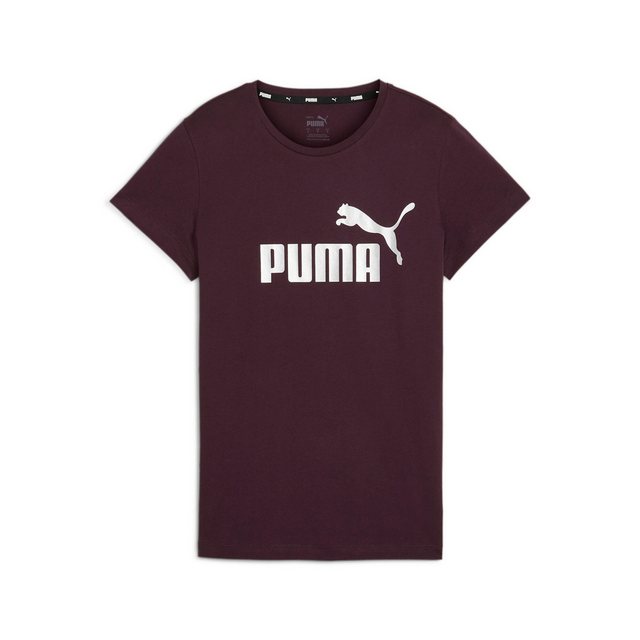 PUMA T-Shirt "ESS+ METALLIC LOGO TEE" günstig online kaufen